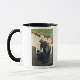 Taza La lavandera, c.1860-61