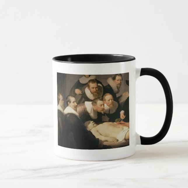 Taza La lección de la anatomía del Dr. Nicolaes Tulp, (Derecha)