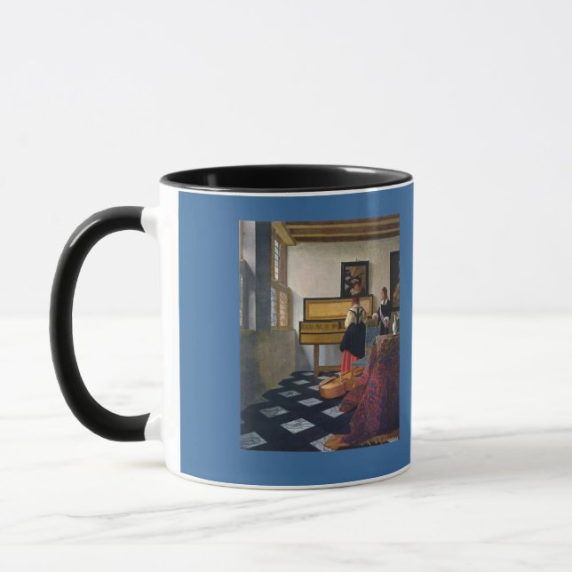 Taza La lección de música de Juan Vermeer (circa1663) (Izquierda)