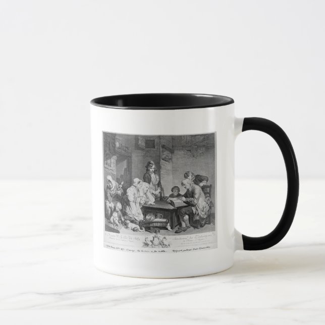Taza La lectura de la biblia (Derecha)