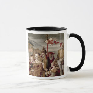 Taza La leyenda de Santa Ursula, c.1530 (aceite en el