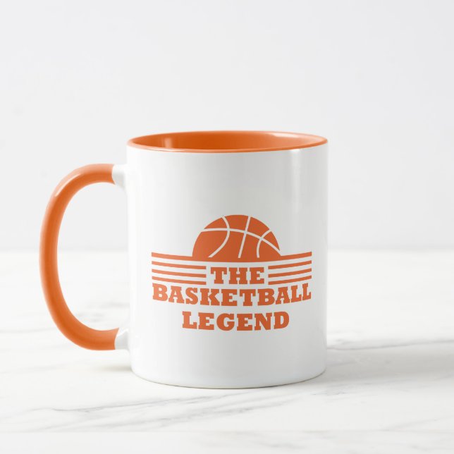 Taza La leyenda del baloncesto naranja (Izquierda)