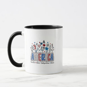 Taza La libertad de Estados Unidos valió el poder de la