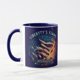 Taza La llama de la libertad
