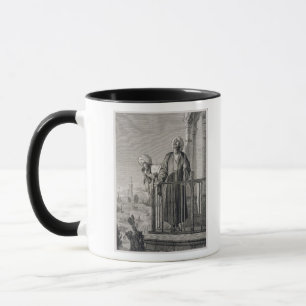 Taza La llamada del almuecín al rezo, siglo XIX