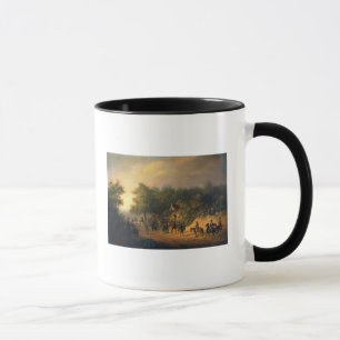 Taza La llegada de Nicolás I del Tsar en campo