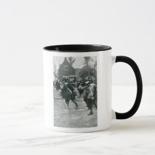 Taza La llegada de Stuyvesant en New Amsterdam
