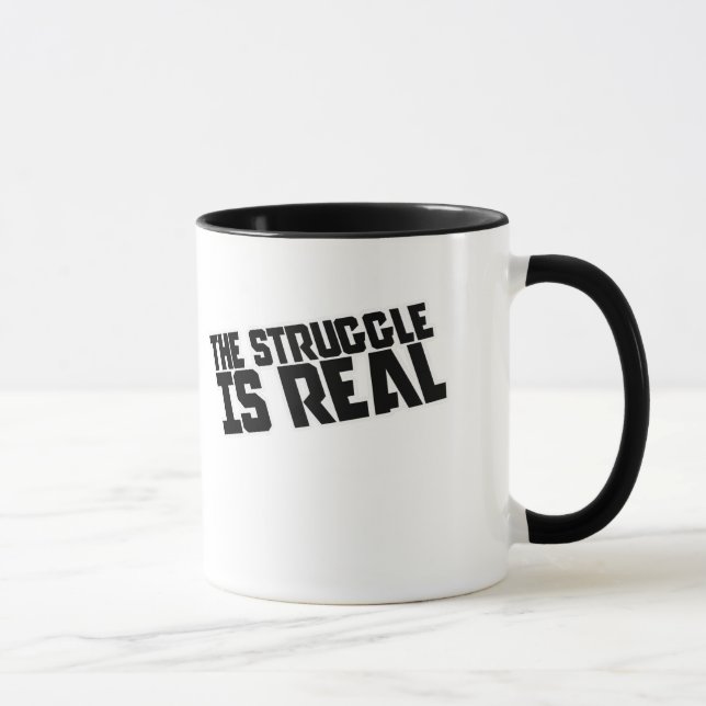 Taza La lucha es REAL (Derecha)