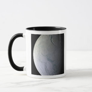 Taza La luna Enceladus de Saturn
