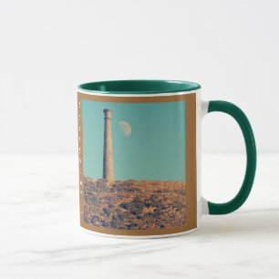 Taza La luna y una torre: Aberystwyth
