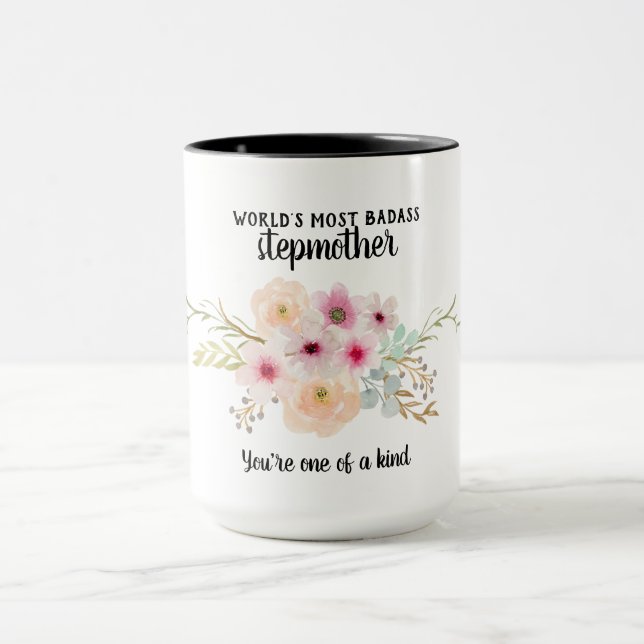 Taza La madrastra más malhumorada - una flor amable (Centro)