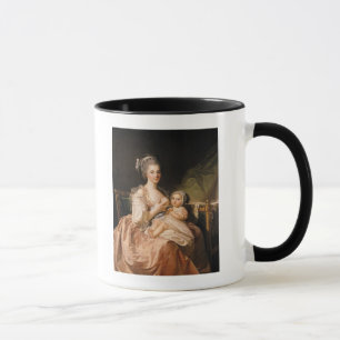 Taza La madre joven, c.1770-80
