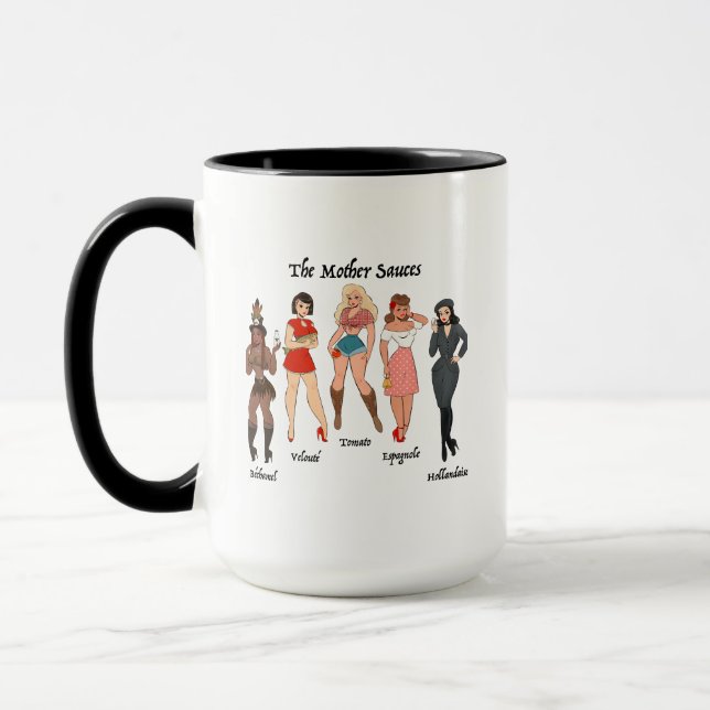 Taza La madre salsa café Mug (Izquierda)