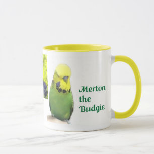 Taza La mamá ama a Merton. - Modificado para requisito