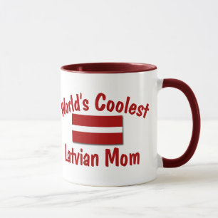 Taza La mamá letona más fresca