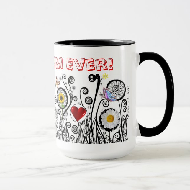 Taza ¡La mamá más grande nunca! (Derecha)