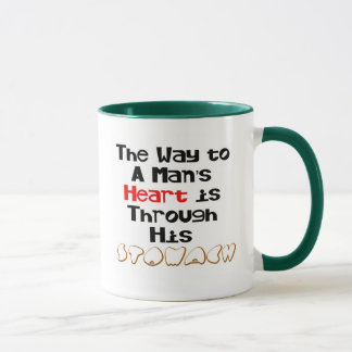 Taza La manera al corazón 4 de un hombre