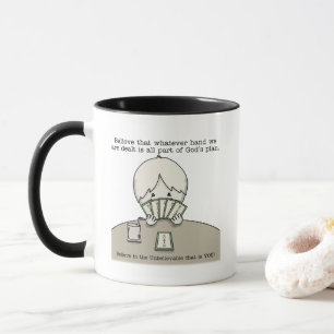 Taza La mano a la que nos dirigimos
