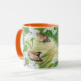 Taza La mariposa monarca del café
