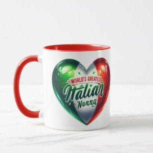 Taza La mayor Novedad italiana de la no na en el mundo
