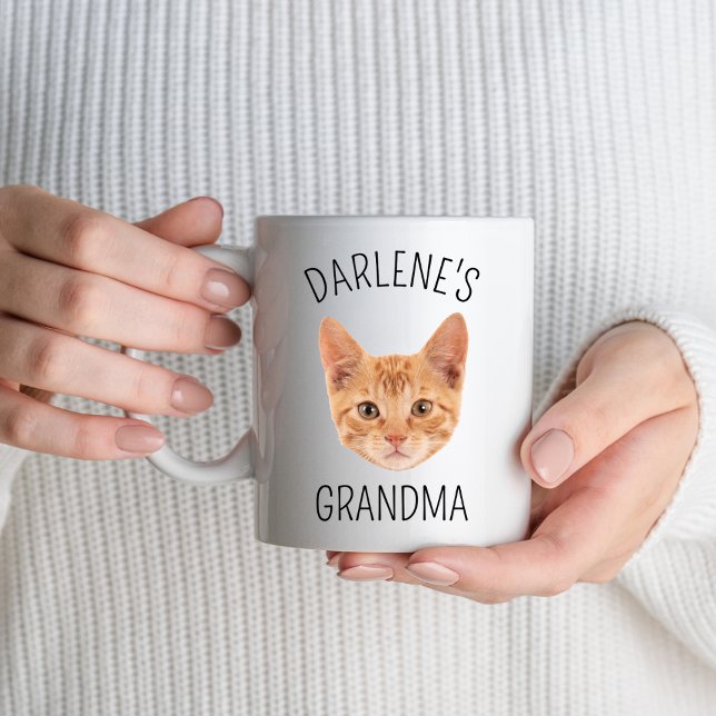Taza La mejor abuela del gato, fiesta de cumpleaños de  (Subido por el creador)