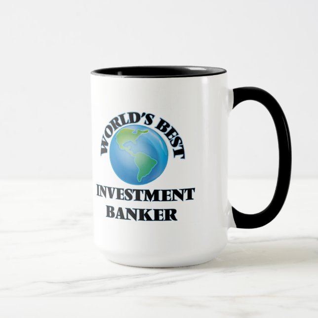 Taza La mejor banca de inversiones del mundo (Derecha)