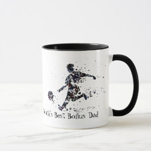 Taza La mejor cita de papá y jugador de fútbol del mund