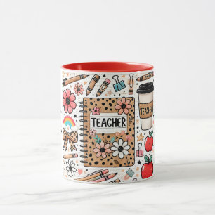 Taza La Mejor Envoltura Personalizada para Maestro