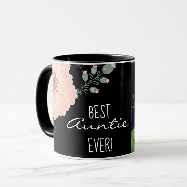 Taza La mejor foto de la tía (Anverso izquierdo)