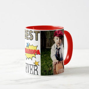 Taza La mejor foto siempre de encargo del abuelo