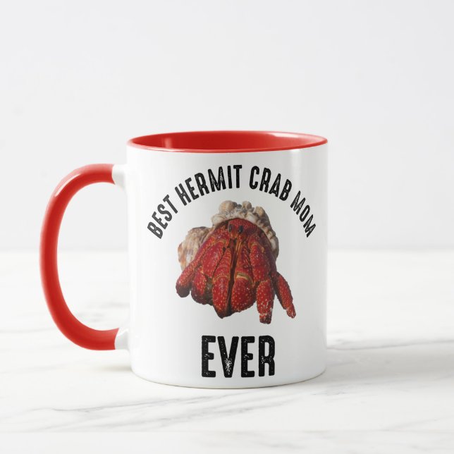 Taza La mejor madre de cangrejo ermitaño jamás (Izquierda)