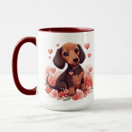 Taza La mejor madre de perro del mundo de Dachshund