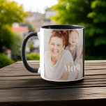 Taza La mejor madre del mundo desde las 20XX fotos mode<br><div class="desc">Este diseño sencillo y moderno se compone de una tipografía sans serif y juguetona cursiva y agrega una foto personalizado.</div>