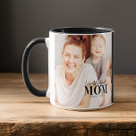 Taza La mejor madre del mundo desde las 20XX fotos mode<br><div class="desc">Este diseño sencillo y moderno se compone de una tipografía sans serif y juguetona cursiva y agrega una foto personalizado.</div>