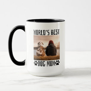 Taza La mejor madre del perro del mundo