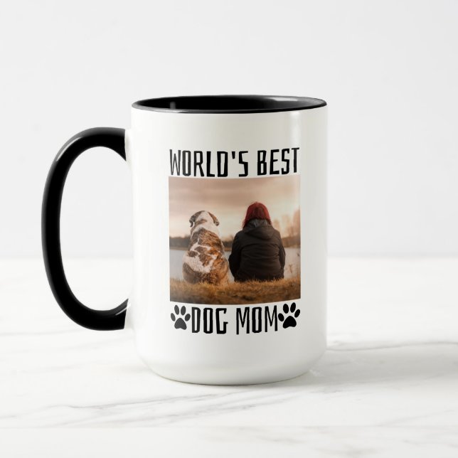Taza La mejor madre del perro del mundo (Izquierda)