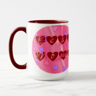 Taza La mejor madre en el corazón