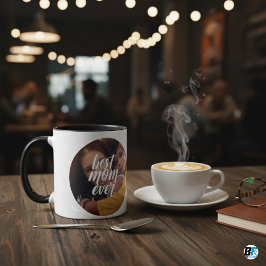 Taza "La mejor mamá con regalo moderno del Día de la Ma