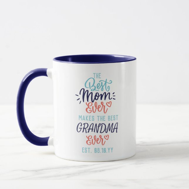 Taza La mejor MAMÁ convierte a la mejor abuela en perso (Izquierda)