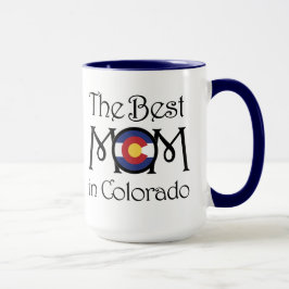 Taza La mejor mamá de Colorado 15oz Mug