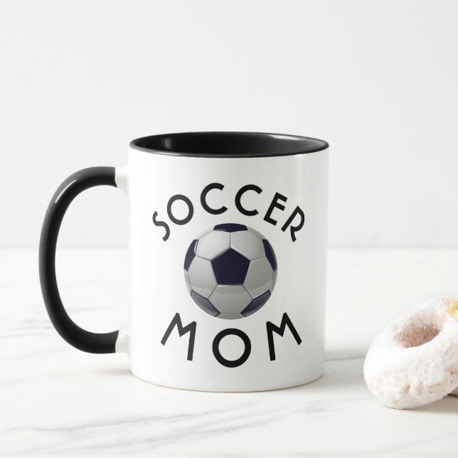 Taza ¡La mejor "MAMÁ DE FÚTBOL"! Día de la madre (Con donut)