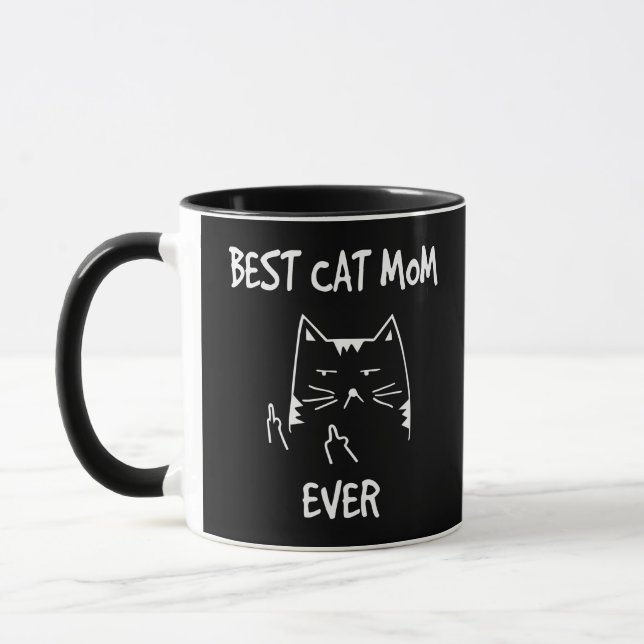 Taza La mejor mamá de gato (Izquierda)