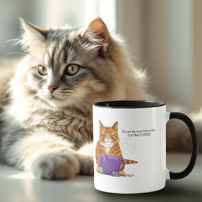 Taza ¡La mejor Mamá de gatos! (Subido por el creador)