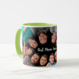 Taza La mejor mamá de tu madre, la foto de tu mamá aquí