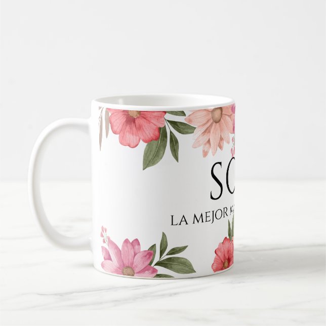 Taza la mejor mamá del mundo (Izquierda)