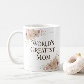 Taza "La mejor mamá del mundo" | Café de cerámica 