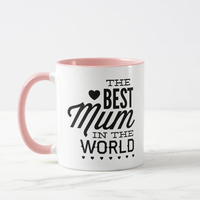 Taza La Mejor Mamá En El Café Del Mundo (Izquierda)