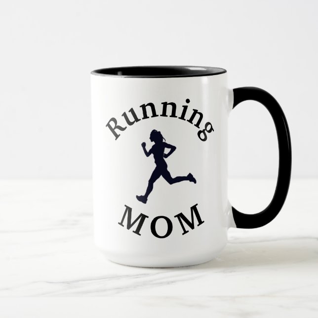 Taza ¡La mejor "MAMÁ en marcha"! Día de la madre (Derecha)