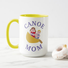 Taza ¡La mejor "MOM CANOE"! Día de la madre