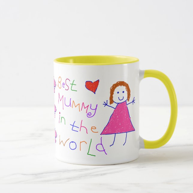 Taza La mejor momia en mundo (Derecha)